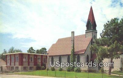 Christ Church Episcopal - Newcastle, Wyoming WY Postcard