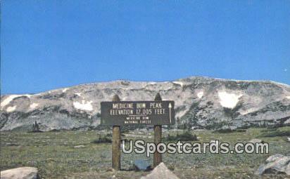 Medicine Bow Peak - Medicine Bow National Forest, Wyoming WY Postcard