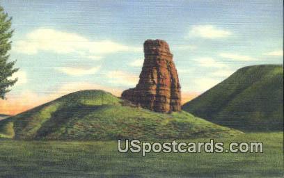 Red Pillar - Big Horn Mountains, Wyoming WY Postcard