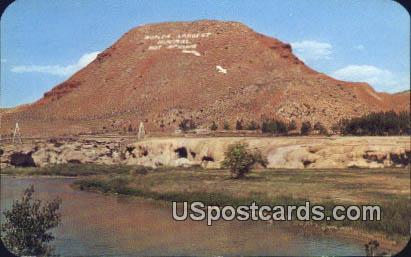 Terraces - Big Horn Hot Springs, Wyoming WY Postcard