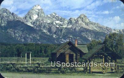 Church of the Transfiguration - Jackson Hole, Wyoming WY Postcard