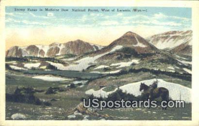Snowy Range - Laramie, Wyoming WY Postcard