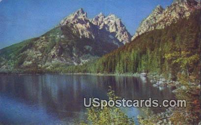 Jenny Lake, WY Postcard       ;      Jenny Lake, Wyoming