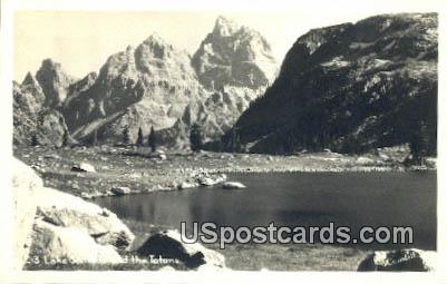 Lake Solitude - Teton Mountains, Wyoming WY Postcard