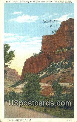 Angels Stairway - Ten Sleep Canyon, Wyoming WY Postcard