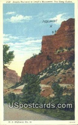 Angels Stairway - Ten Sleep Canyon, Wyoming WY Postcard