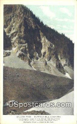 Sylvan Pass - Buffalo Bill Country, Wyoming WY Postcard