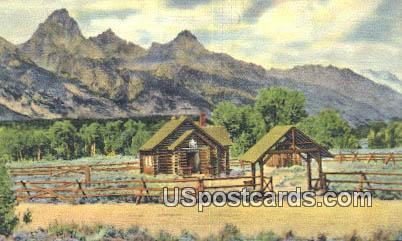 Misc, WY Postcard       ;      Misc, Wyoming