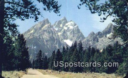 Teton National Park, Wyoming Postcard      ;      Teton National Park, WY