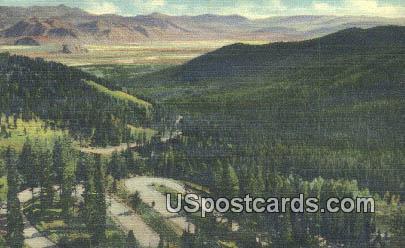 Teton Pass - Jackson Hole, Wyoming WY Postcard