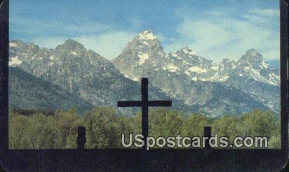 Grand Teton - Jackson Hole, Wyoming WY Postcard