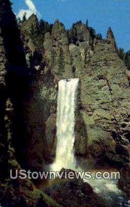 Tower Fall - Yellowstone National Park, Wyoming WY Postcard